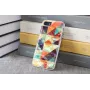 Funda protectora iKins para Apple iPhone 8/7 — mosaico blanco