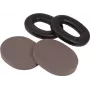 Almohadillas de repuesto 3M Peltor X4 para orejeras, compatibles con modelo X4, SNR 35 dB