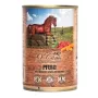O'CANIS Carne de caballo con verduras y semillas de lino - comida húmeda para perros - 400 g