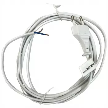 Cable de alimentación Bachmann 202.274 blanco 2 m