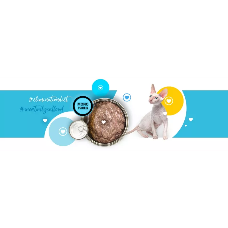 3Coty Duck comida húmeda para gatos adultos, 180 g
