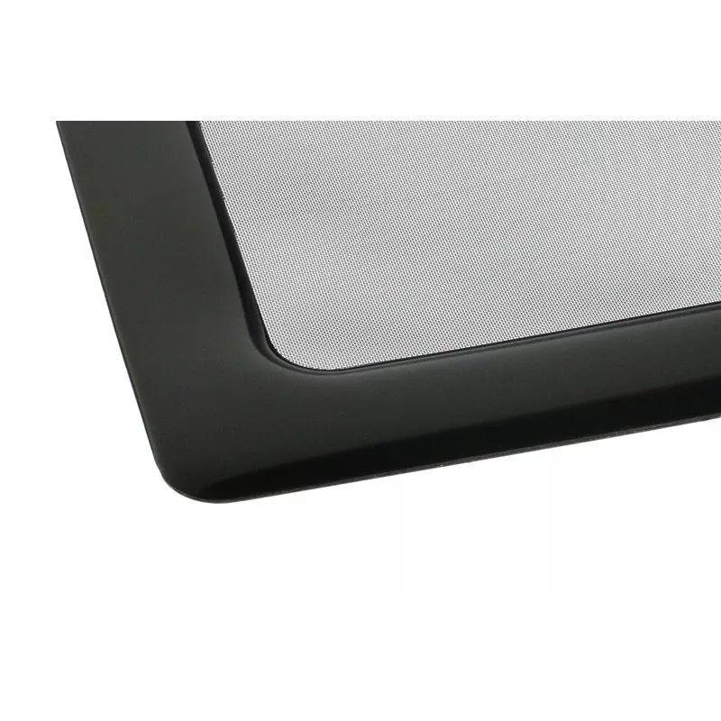 DEMCiflex filtro antipolvo para 2 ventiladores de 40 mm, cuadrado, negro/negro