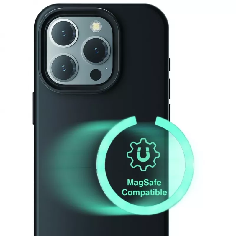 4smarts 540581 - Funda - Apple - iPhone 15 Pro Max - 17 cm (6.7) - Negro