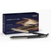 Plancha de pelo BABYLISS ST484E — placas cerámicas, tecnología Warm, 230 V, cable de 3,3 m, negro/oro