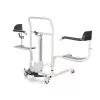 Silla de ruedas sanitaria MDH BMW02 — silla sanitaria ligera plegable para adultos, estructura portátil