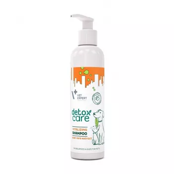 Champú para gatos VETEXPERT Clinic Care Hypo&Omega 250 ml – champú hidratante hipoalergénico con ácidos grasos omega para gatos adultos, todo tipo de pelo