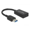 Cable USB DeLOCK 65698 USB 3.2 Gen 2 0,15 m USB A USB C negro