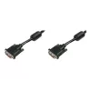 Cable de monitor ASSMANN DVI 2 m Dual Link M/M 2 núcleos de ferrita cable de conexión K8 bulk 24+1 (AK-320101-020-S)
