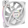 Ventilador de caja Montech AX120 120mm PWM ARGB, pack de 3, Blanco