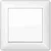 Interruptor de luz JUNG AS 590 WW — duroplast blanco, control por teclas
