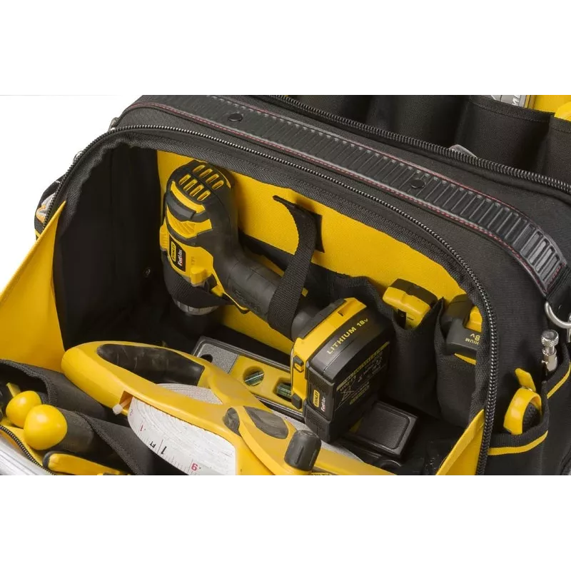 Bolsa de herramientas STANLEY FATMAX Multi Access FMST1-73607, poliéster, 430 × 280 × 300 mm, 2 asas, correa de hombro