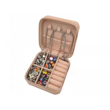 Set de manualidades de cuentas y pulseras Extralink 66 piezas con bolsa de almacenamiento