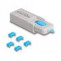 Bloqueador de puertos DeLOCK 20926 USB Type-C 5 uds. + herramienta de bloqueo