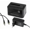 Base de acoplamiento Gembird HD32-U2S-5 para discos duros de 2,5 y 3,5