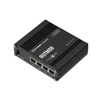 Teltonika RUTM08 Router con cable Gigabit Ethernet negro