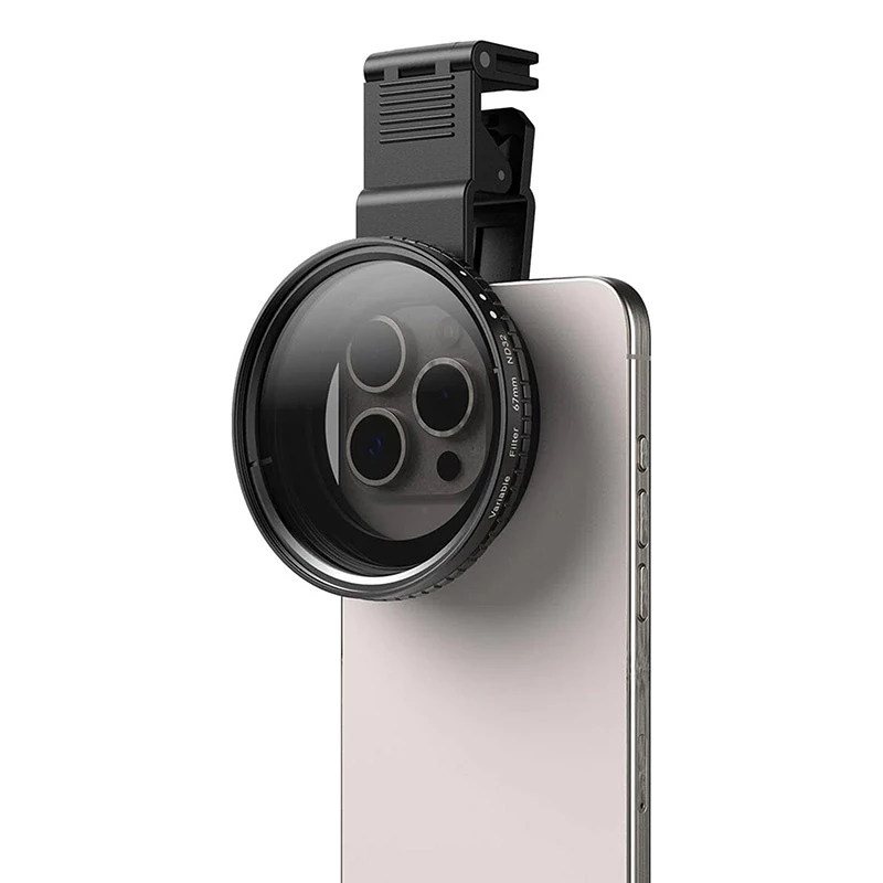 Filtro ND variable Apexel APL-67VND32 — ND variable hasta ND32 de 67 mm para objetivos de cámara