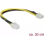 Cable de alimentación interno DeLOCK 85535 0,3 m PCI-E 6 pines a 8 pines