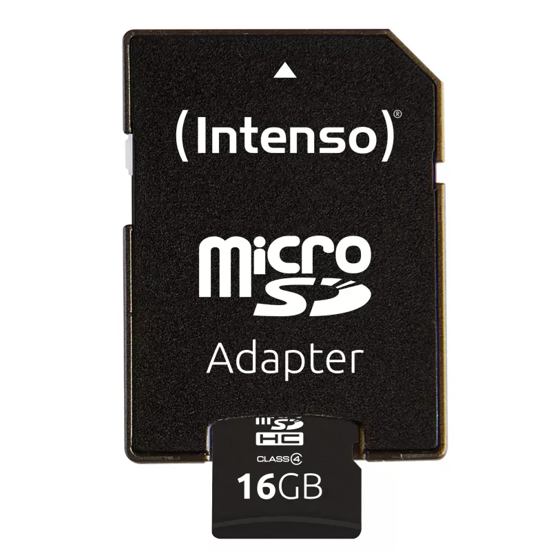 Tarjeta de memoria Intenso 16GB MicroSDHC Class 4 3403470