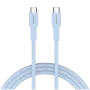 CANYON Cable OnWire 60CL C-C 60W COLOR trenzado 1m azul claro