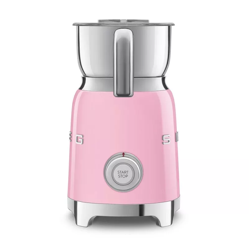 Espumador de leche automático Smeg MFF11PKEU Rosa Acero inoxidable 500W