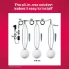 Outdoor Smart Globe Light Colour pack de 3, luz LED reemplaza 33 vatios