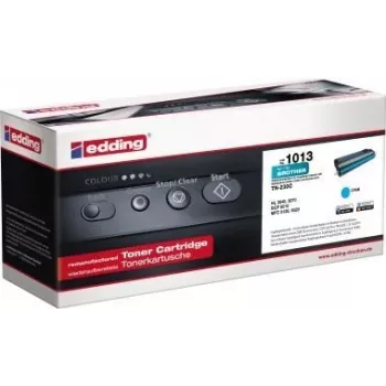 Tóner edding cian compatible con Brother TN-230C