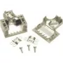 Carcasa D-SUB Harting nº de polos: 9 plástico 45° gris 09 67 009 0573 1 ud. (09 67 009 0573)