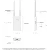 TP-Link Omada EAP603-Outdoor 1800 Mbit/s blanco Power over Ethernet (PoE)