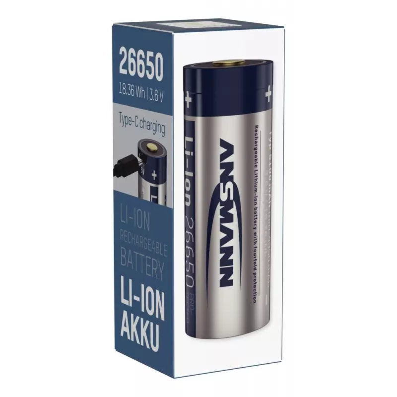 Pila recargable Ansmann 1307-0012 litio-ion 3,6V