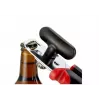 Abridor de tapas Tefal K20705, diseño ergonómico, mango antideslizante, negro, 464 g, apto para lavavajillas