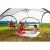 Pabellón Event Shelter, 4,5 x 4,5 m (Gris claro/Gris)