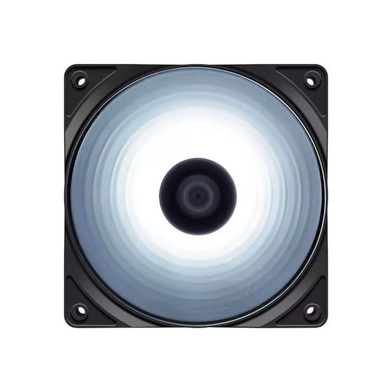 Ventilador de 120 mm DeepCool RF120W — 1300 rpm, 1,32 mmH2O, negro translúcido