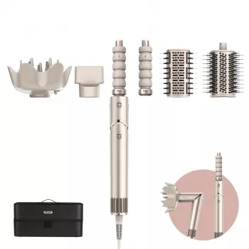Shark FlexStyle 5 en 1 Air Styler y secador de pelo con rizadores automáticos, cepillo plano, cepillo ovalado, boquilla, difusor, bolsa de almacenamiento, sin daños térmicos
