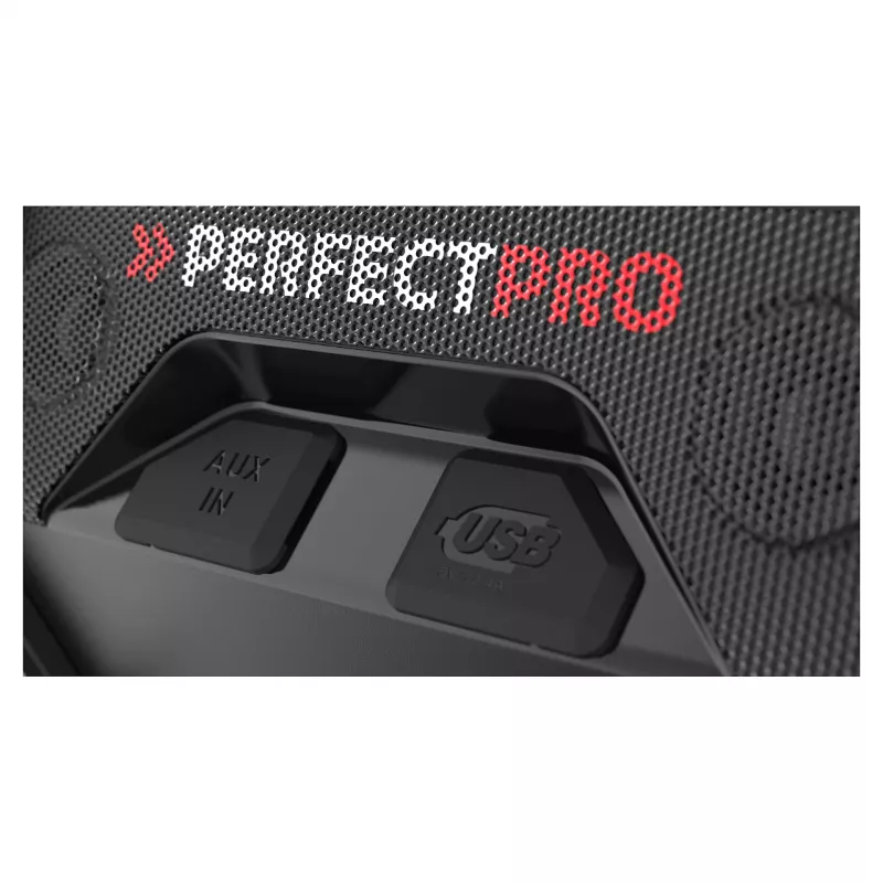 Radio de obra portátil PerfectPro ROCKTAGON 18V — radio de obra a batería
