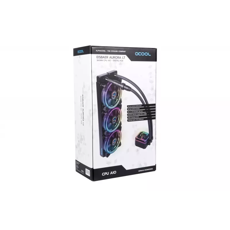 Refrigeración líquida todo en uno Alphacool Eisbaer Aurora LT360
