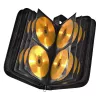 Funda de nailon Hama 104 CDs, 104 discos, negro, nailon