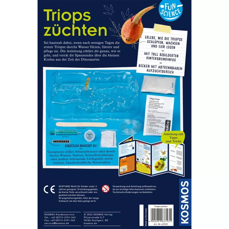 Kosmos Fun Science 637231 Kit de experimentos para niños