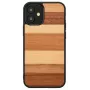 Funda para smartphone Man and Wood para iPhone 12 mini – negra