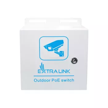 Switch gestionado Extralink Minos 8x RJ45 1000Mbps PoE 200W L2