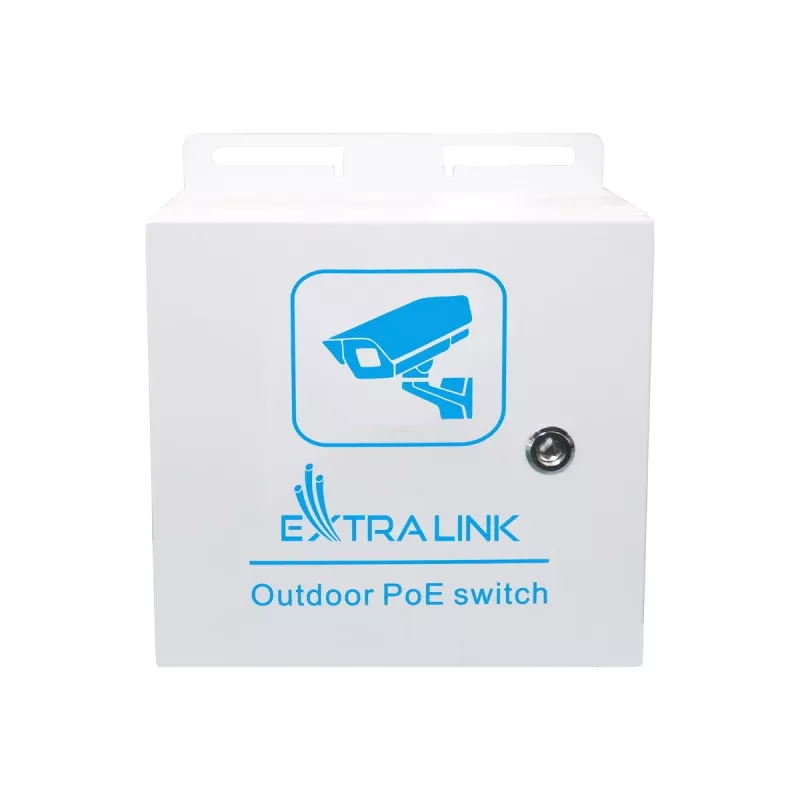 Switch gestionado Extralink Minos 8x RJ45 1000Mbps PoE 200W L2