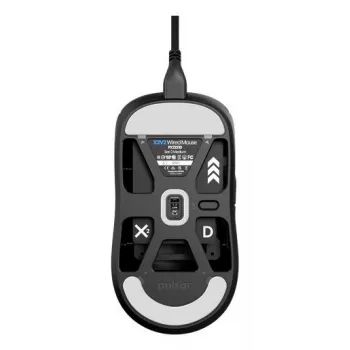 Ratón USB óptico X2/MEDIUM negro PX2221D Pulsar