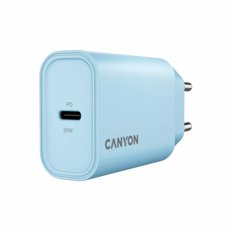 Fuente de alimentación CANYON Charger OnCharge 30CL Max Power 30W USB-C PD 1 puerto