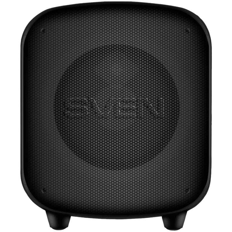 Altavoz SVEN PS-555, negro, potencia de salida 65 W (RMS), TWS, Bluetooth, USB, microSD, mando a distancia, batería de litio