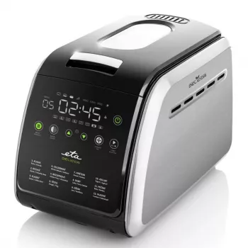 ETA | Máquina de pan | Delicca II ETA714990030 | Potencia 850 W | Programas 12 | Pantalla Sí | Negro/acero inoxidable