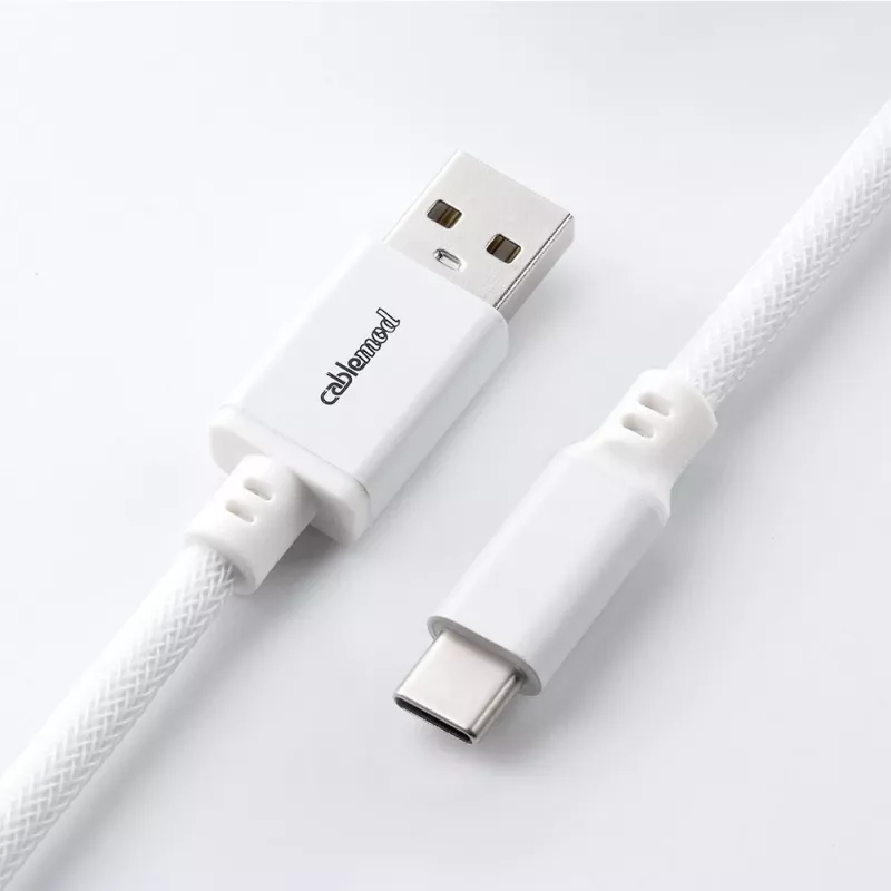 Cable USB Cablemod CM-CKCA-CW-WW150WW-R 1,5 m USB A USB C Blanco