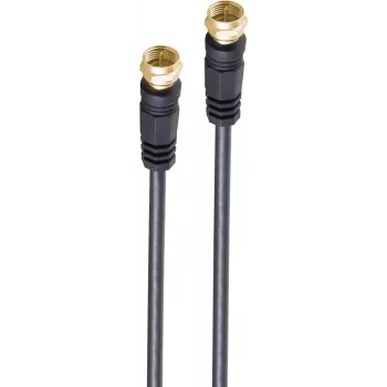 Cable coaxial ShiverPeaks BS80097-G-128CP-S 7,5 m F negro