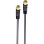 Cable coaxial ShiverPeaks BS80097-G-128CP-S 7,5 m F negro
