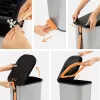 Cubo de pedal ROTHO Ribo Silver - 35 l