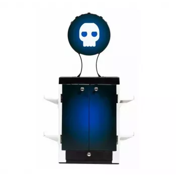 Numskull Games Soporte para discos de juegos PlayStation 5 Negro Azul Blanco Mate 1 unidad