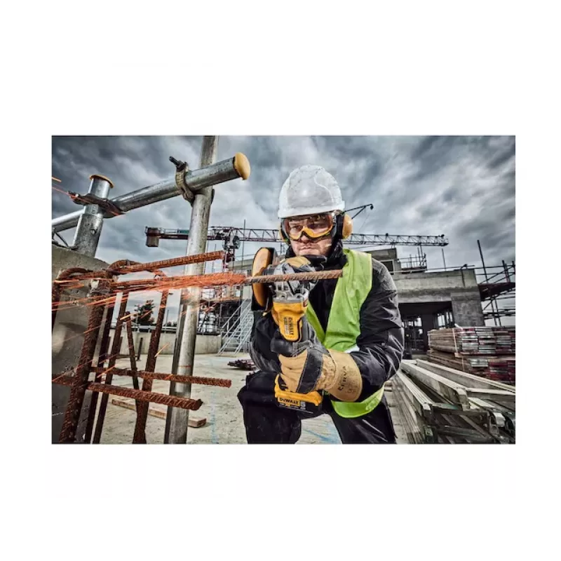 DeWALT DCG406N-XJ amoladora angular a batería, 18V XR, sin escobillas, 125 mm, interruptor de paleta, sin batería